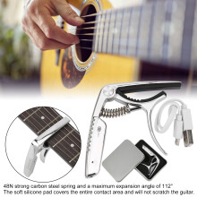 Gitarren-Capo-Tuner, 2-in-1, Zinklegierung,