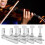 Silver 3/4-4/4 Violin Cello Replacement String Fine Tuners 4Pcs 12