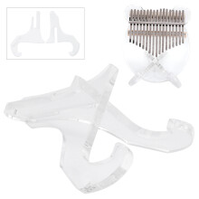2Pcs Kalimba Stehen Kristall Acryl Halter