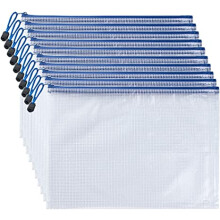 24 transparente Zip-Beutel A4/A5