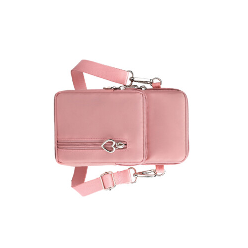 Schultergurttasche für Handygröße M Pink 1