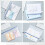 24 transparente Zip-Beutel A4/A5 9