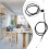 Wire Cable Sofas Chairs Black Recliner Release Cable Replacement For Couch Plastic Sleeve Home Corner Modular Lounges Sofas 6