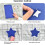 Selbstklebende Reparaturflicken 5 Bögen DarkBlue 5