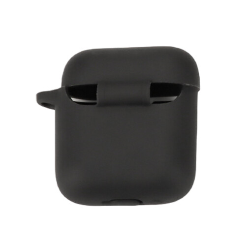 Soft Silicone Case Earphone Pouches Cover AntiScratch for-Black