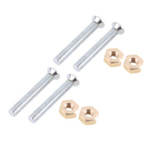 4Pcs 6mm Panel Fixing Screws Cartridges Phonograph Screw for