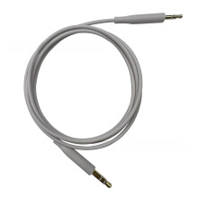 Audiophiles Cable 3.5mm to 2.5mm Male Cord-haze white