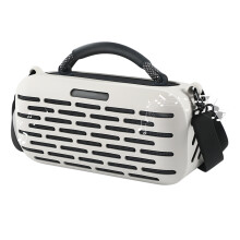 Travel Friendly Silicone Case Encasement For Speakers-grey