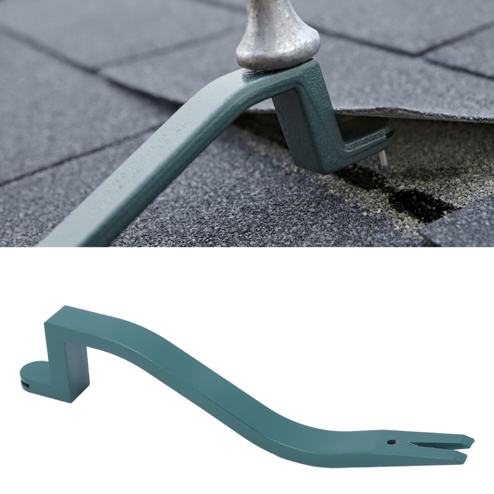 Green High Carbon Steel Shingle Removal Tool Â Roof Nail Puller Pry Bar 6921373512614