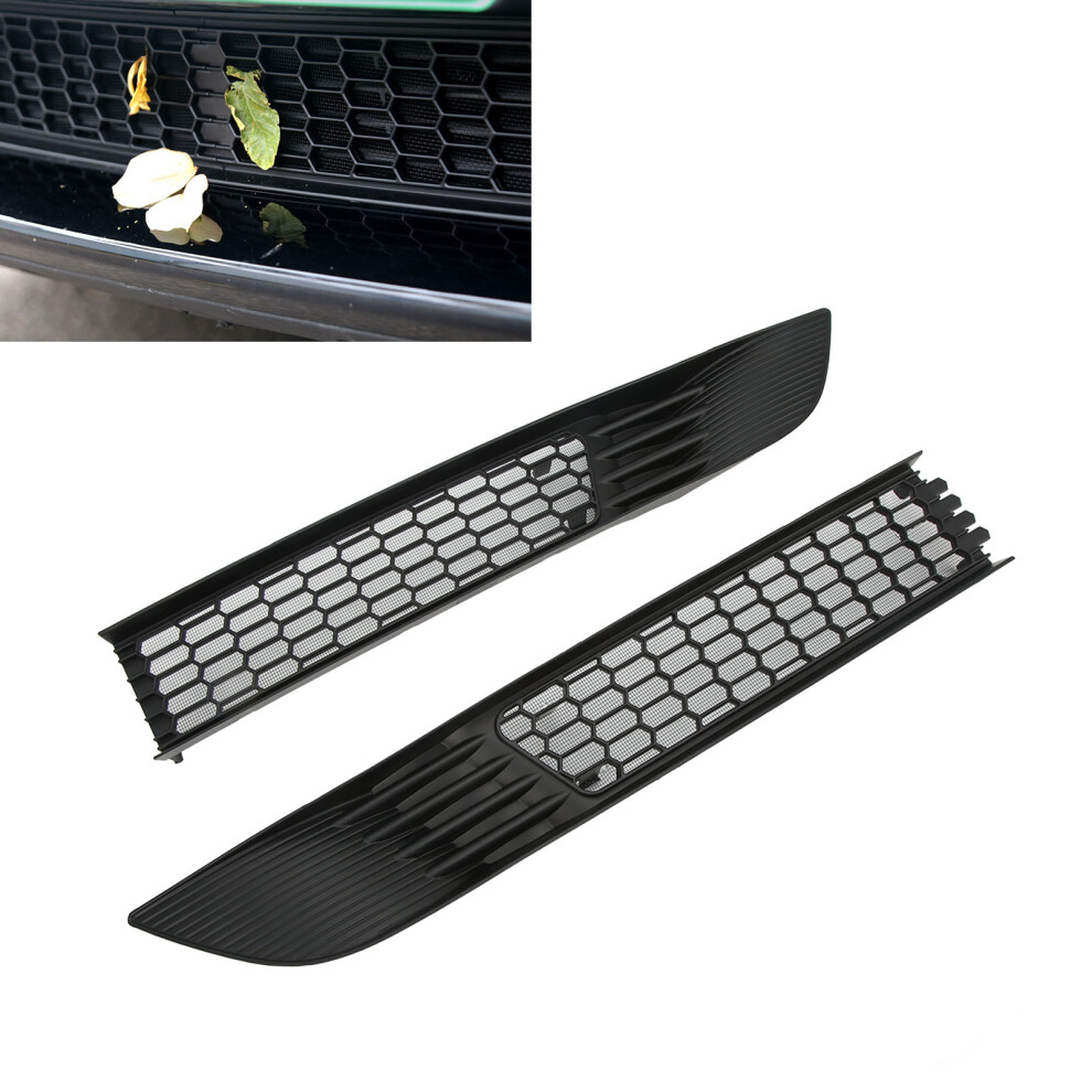 Matte Front Bumper Grill Cover For Tesla Model Y 2019Â2022 Black 4961372476120