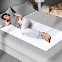 DWD Single White Non-Slip Bed Protector Waterproof