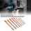 9Pcs Masonry Drill Bits Set Cemented Carbide for Wall, Tile, Glass 3
