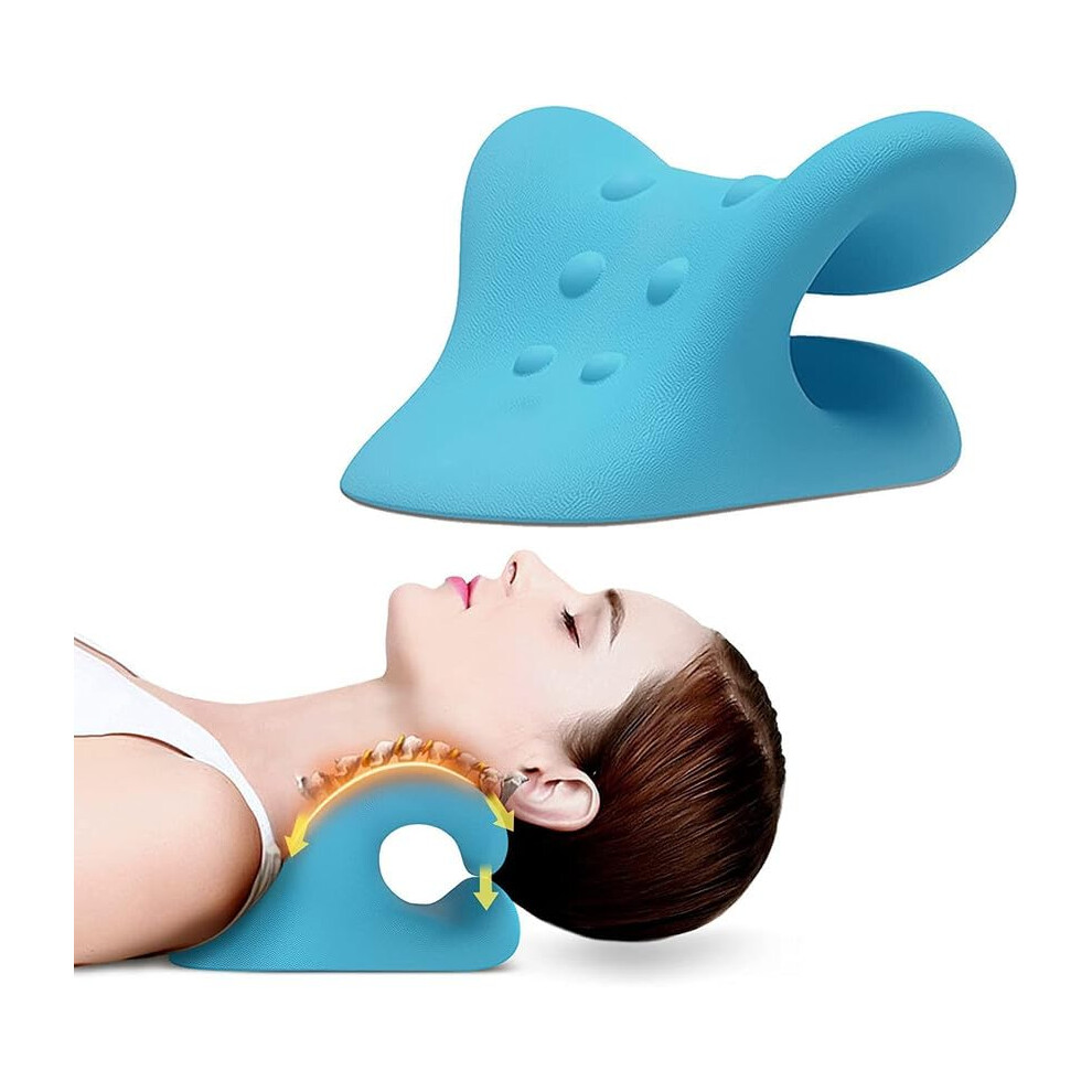 Foam Neck Stretcher for Neck Pain Relief, Neck  Shoulder Relaxer Cervical Traction
