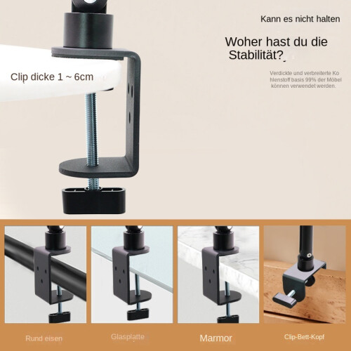 2-Falt-Ausleger Desktop-Tablet-Ständer 1