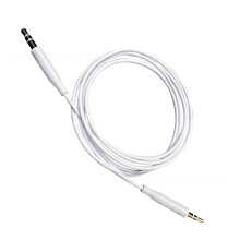 3,5 mm naar 2,5 mm mannelijke audiofielenkabel voor BOSE700-Wit