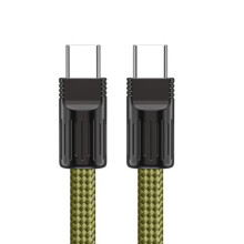 Handig 60W USB C-synchronisatie- en oplaadsnoer-junglegroen
