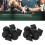 14PCS Black Plastic Polyhedral Dice Set for Board & Puzzle Games 7
