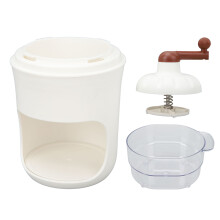 Handbetriebener Eiskrusher - Manuelle Eisschaber, ABS & Edelstahl, 795 g