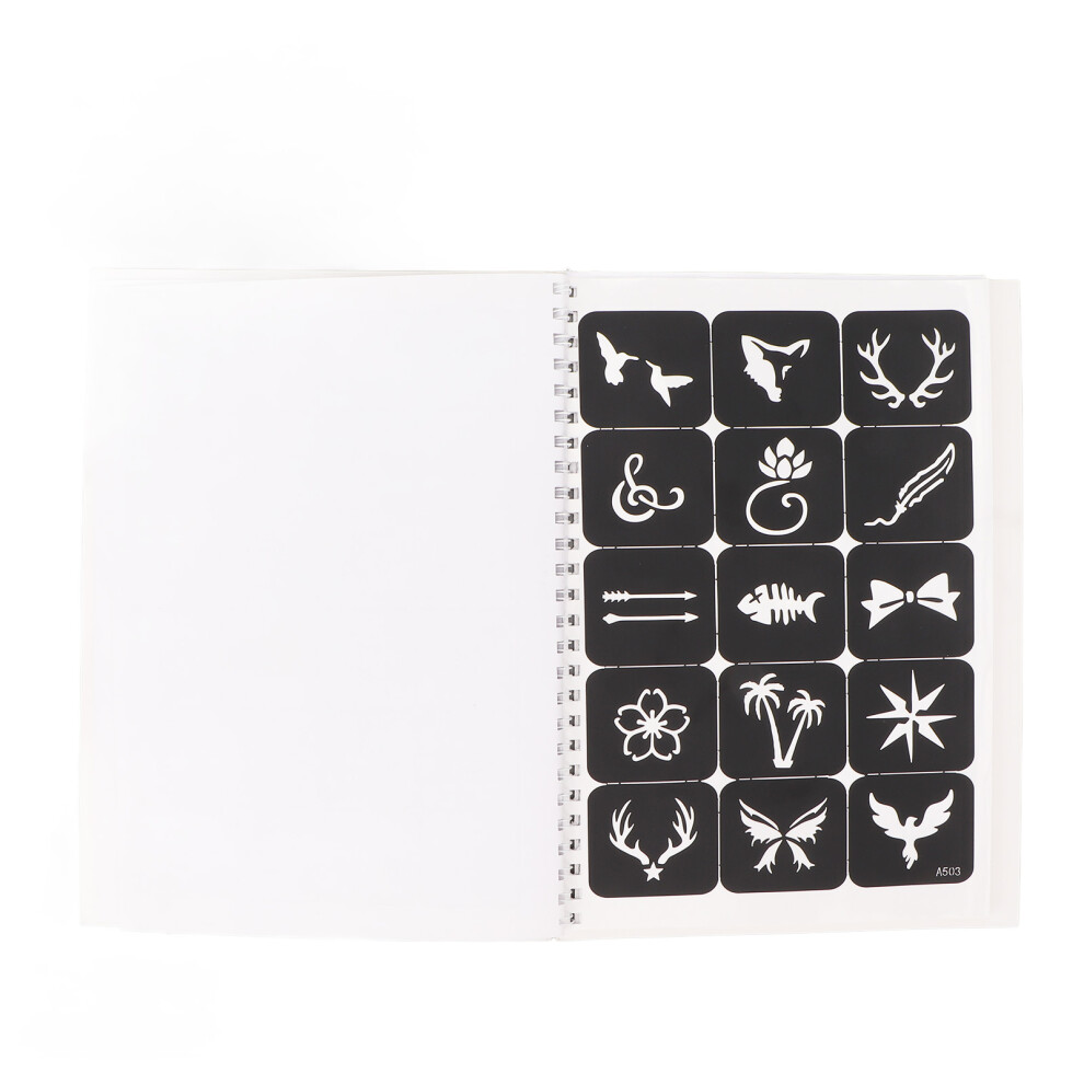 Easy Use 115pcs Tattoo Stencil Book for Body Painting & Art
