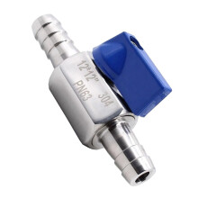 Robuste Edelstahl-Absperrventile mit Widerhaken für-12mm