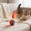 Sphère de jouet de chat automatique de divertissement-Jaune 4