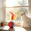 Entertainment Concentrated Automatic Puss Toy Elastomer-Red 5