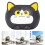 Decorative Black Cats Shape Pot Resin Small Planter Vase For 2