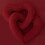 Multifunctioneel harig kussen dubbel hartknopen-Rood 7