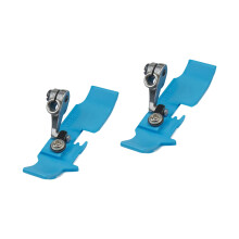 2Pcs Sewing Machine Overlock Presser Foot-Blue presser foot sh