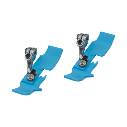2Pcs Sewing Machine Overlock Presser Foot-Blue presser foot sh