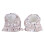 2pcs Reusable Baby Cloth Diapers, Adjustable, Breathable & Polyester 2