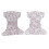 2pcs Reusable Baby Cloth Diapers, Adjustable, Breathable & Polyester 6
