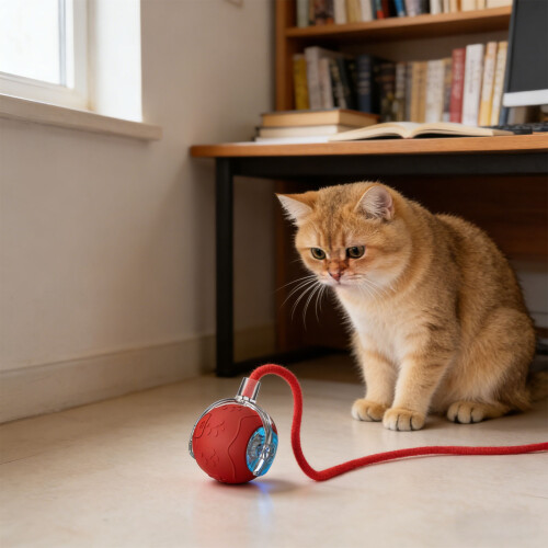 Zusätzliches automatisches Puss-Sphere-Spielzeug aus-Grau 1