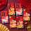 6 Stück chinesischer Segen, rote-Gute Persimone passiert 6