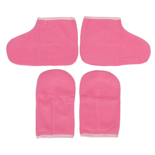 Disposable Paraffin Wax Mitts and Foot Covers with Adjustable Design 2