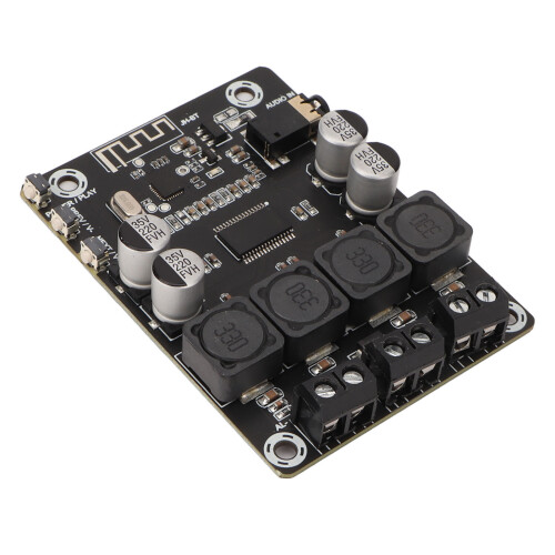 Scheda Amplificatore Digitale Bluetooth da 45W a 12V-28V a Due Canali 1