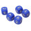 20PCS Blue Plastic 6-Sided Dice Set for Board Games & Teaching Tools 13