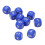 Dadi da 20 pezzi premium blu a 6 facce - Perfetti per giochi da tavolo e altro ancora 6