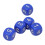 Dadi da 20 pezzi premium blu a 6 facce - Perfetti per giochi da tavolo e altro ancora 4