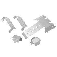 Stainless Steel RC Chassis Armor Set for VP VS4-10 Phoenix, 141mm/88mm