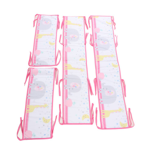 Nursery Essential, Breathable Mesh Liner, Easy To Install Design For Quick Setup, Protective Edge With Exquisite Prints, Pastel Pattern, Comfortable 2