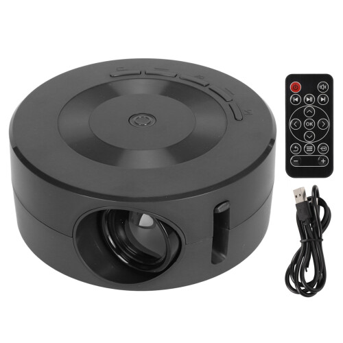 Same Screen Function Mini Projector, Portable Mini LED Projector with Built-in Speaker, Mobile Power Supply, Diffuse Reflection Imaging, Home Theater