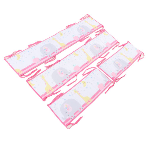 Secure Sleep Solution, Pastel Pattern Breathable Mesh Liner, Exquisite Prints For Decorative Appeal, Easy To Install Secure-Me System, Comfortable 2