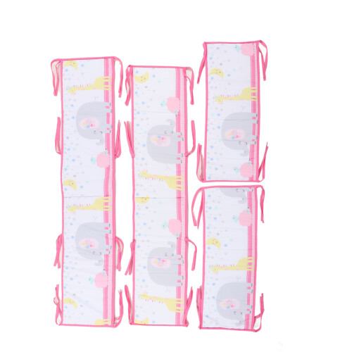 Secure Sleep Solution, Pastel Pattern Breathable Mesh Liner, Exquisite Prints For Decorative Appeal, Easy To Install Secure-Me System, Comfortable 1