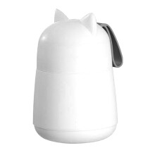 Thermos con estetica a orecchie di gatto, contenitori per la preparazione dei pasti, barattolo isolato per alimenti caldi, tazza da zuppa portatile