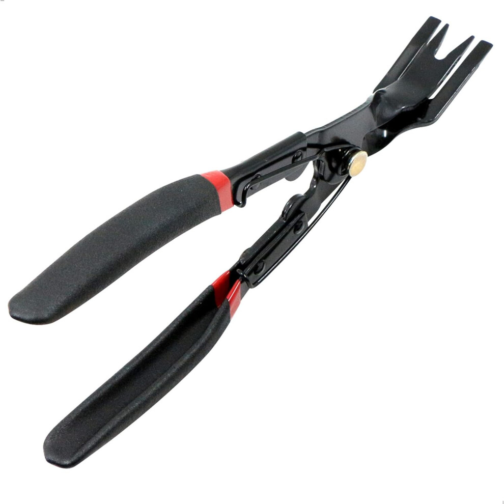 Clip Removal Plier For Automotive Repair, Spring Loaded Design Ensures Smooth Fastener Extraction, Prevents Damage To Trim And Upholstery, Durable 9169997387714