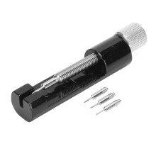 Kit de ferramentas para reparo de pulseiras e pinos de relógio, com construção em metal de alta qualidade, ideal para relógios robustos