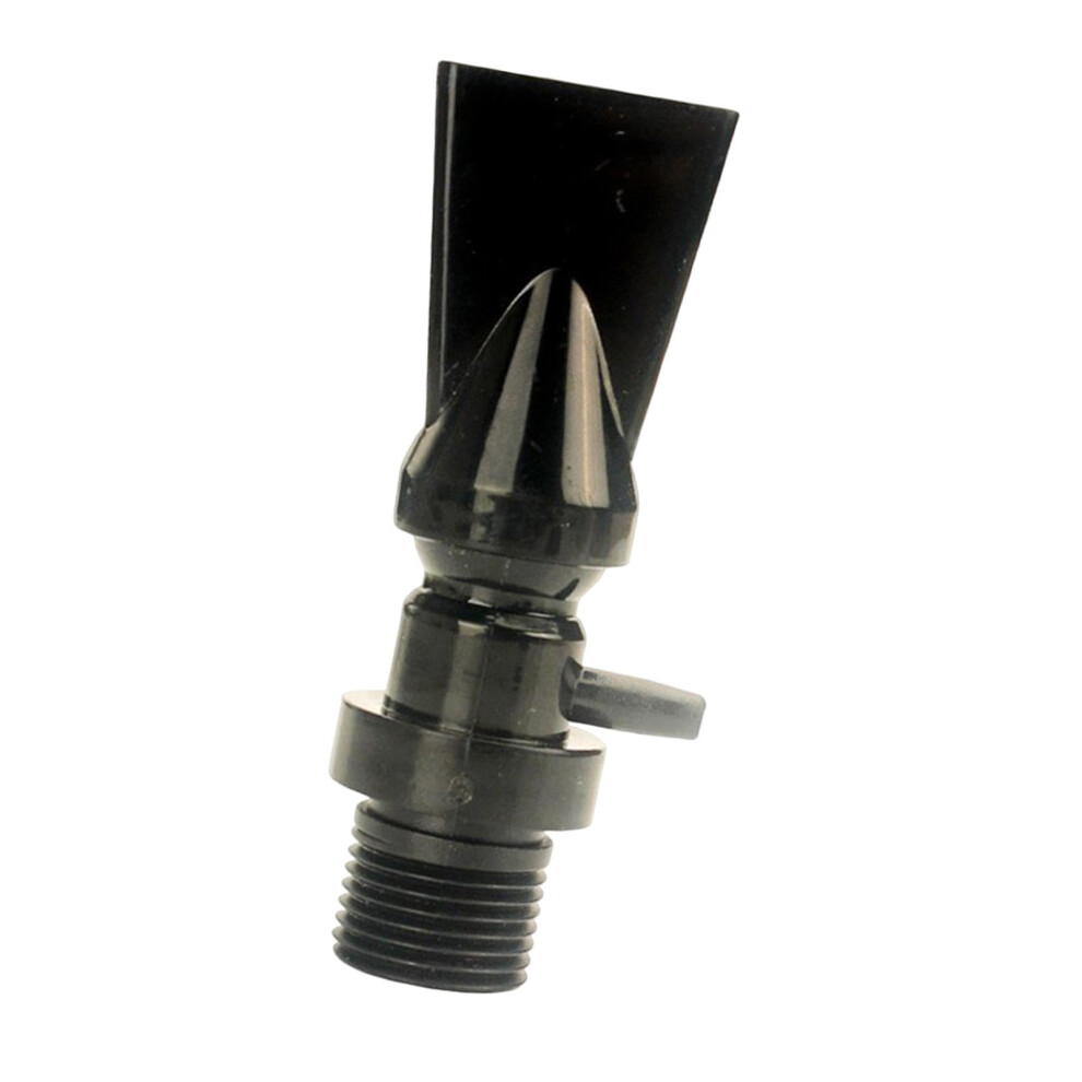 Aquarium Duck Flat Nozzle Water Outlet Pp Material Professional For Pipe Parts Plumbing Fitting 360 Rotatable, Length 90Mm 9426802560732