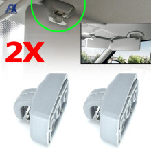 2X For VW Amarok Beetle Bora Transporter T4 T5 T6 Passat B5 Polo Saveiro Sharan Golf 4 Touran EOS Caddy Campmob Sonnenblendenclips