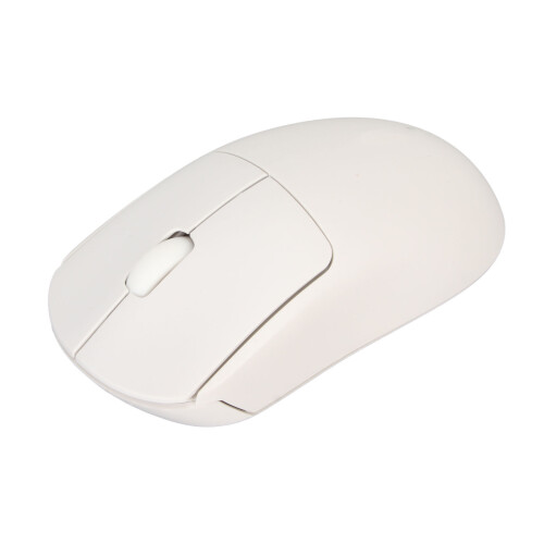 Mouse da gioco wireless 1200DPI 2.4G per PC/Laptop bianco